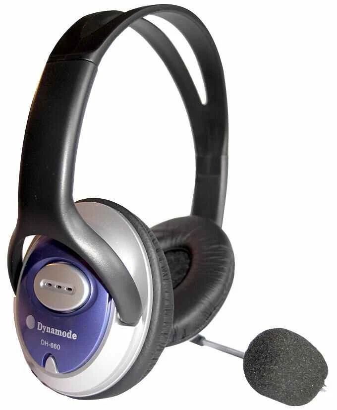 DYNAMODE - Multimedia Stereo Headset with Boom Microphone - Image 1 of 1