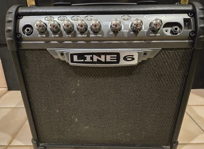 Spider 3 Electric Guitar Amplifier 15W Black Aux Input  - Image 1 of 4