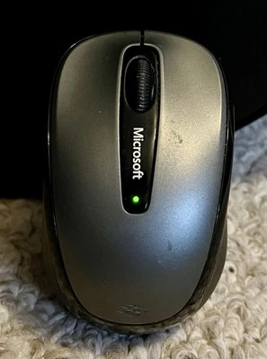 Microsoft Wireless Mobile 3500 Mouse Replacement Only - No Dongle Tested - Image 1 of 4