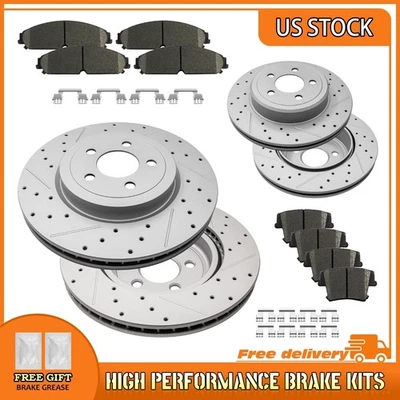 Pastilla de rotor de freno delantera y trasera para Dodge Challenger Charger Magnum Chrysler 300 Foto 1 de 4