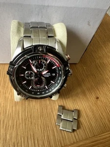 Pulsar Chronograph Men's Watch 100m Stainless Steel Vk 67 X006 - Picture 1 of 3