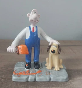 Wallace And Gromit Coalport Figure Ready For Take off Grand Day Out Boxed - Picture 1 of 17