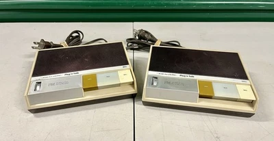 (2) Realistic Radio Shack Vintage  43-212C Plug n Talk Wireless Intercom Lot - Image 1 of 3