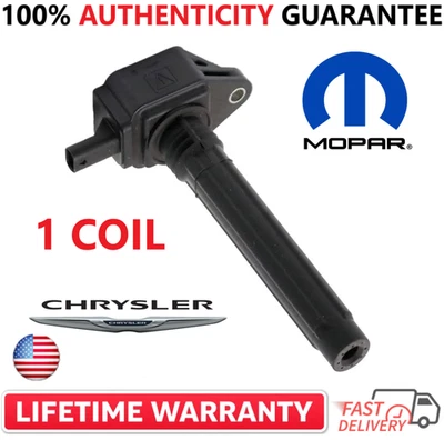 Bobina de ignição x1 OEM MOPAR para 2014-2018 Chrysler Dodge Fiat Jeep RAM 2.4L I4 - Imagem 1 de 4