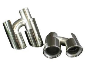 Dual Tailpipe Tips for Porsche Panamera 970.1 2009-13 - Picture 1 of 2