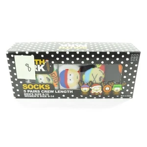 Odd Sox South Park Socks 5 Pairs Crew Length Men's Size 8-12 / Women's Size 9-14 - Picture 1 of 10