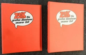 2x Zack Sammelband Ordner - Koralle/Mosaik - Z. Leichte Gebrauchsspuren - Bild 1 von 2