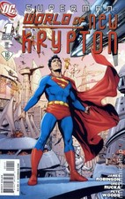 Superman World of New Krypton 1A FN 2009 Stock Image