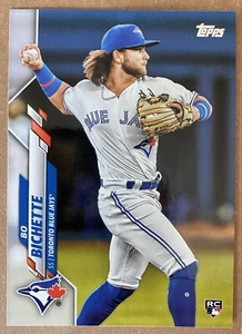 2020 Topps Baseball Series 1 #78 Bo Bichette RC - Toronto Blue Jays Rookie - Picture 1 of 2