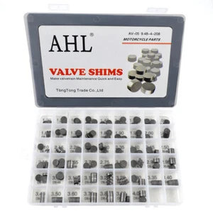9.48mm 208Pcs Valve Shim for Yamaha FJR1300 CP250 /WR450F YFZ450 Kawasaki KX450F - Picture 1 of 5