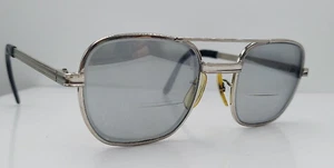 Vintage Titmus silberne Pilot Metall Sonnenbrille NUR RAHMEN IN DEN USA - Bild 1 von 7