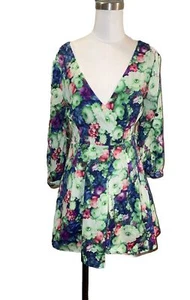Love Culture Watercolor floral romper Medium - Picture 1 of 8