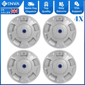 4x Copricerchio Copricerchio 16" Pollici per Ford Transit MK6 MK7 06-14 1534795 - Foto 1 di 5