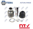 NPW-DW-016 DRIVESHAFT CV JOINT KIT TRANSMISSION END REAR NTY NEW OE REPLACEMENT