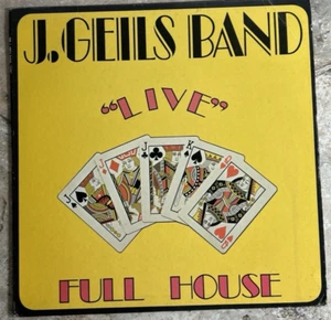 The J Geils Band - Live Full House LP (Atlantic SD 7241) 1972 Shelley Pressing - Picture 1 of 4