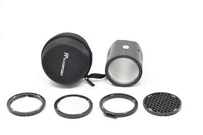 Flashpoint eVOLV 200 Round Flash Head w/ Accessories Kit fits AD200 TTL  (#B20) - Image 1 of 4