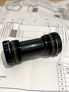 New - Prime Threaded Bottom Bracket (Shimano) ITA 24mm - Picture 1 of 8