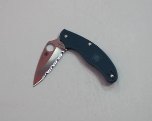 NEU unbenutzt nummeriert Spyderco C94SBL First Gen GIN-1 UK Pen Modell Klappmesser - Bild 1 von 9