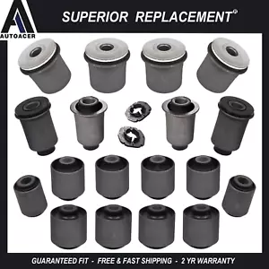 Front Rear Upper & Lower Control Arm Bushing Kit 18p For LandCruiser Lexus LX470 - Picture 1 of 13