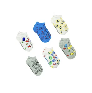 Lego Boys Size S Low Cut No Show Socks Shoe Size 4.5-8.5 - Picture 1 of 9