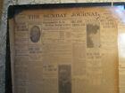 Thaw Murder Newspaper 1906 WHITE&#39;S CRONIES FLEE NY - EVELY TESTIFY WITNESS