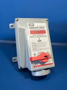 Hubbell Circuit Lock Pin & Sleeve HBL430MI7W 30A 480V3Phase 15H.P. NEMA 4x,12 - Picture 1 of 2