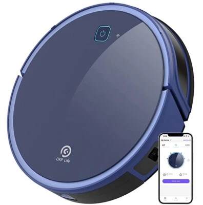 OKP K7 Robot Vacuum Cleaner, Brand New, App/Wifi Control, Self-Charging - Image 1 of 4