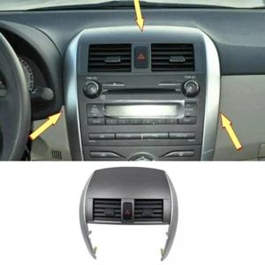 For Toyota COROLLA 2008-2013 Car Center Dash A/C Outlet Air-Vent Panel With Trim - Picture 1 of 9
