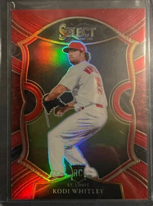 2021 Select Red Prizm Kodi Whitley RC #’d 102/199 Rookie Cardinals - Picture 1 of 1
