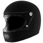Premier Trophy U 9 Bm Nero Opaco Tg M -Casco Helmet Moto Integrale Vintage Fibra