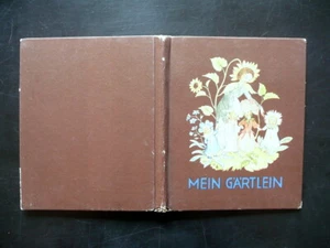 Mein Gartlein Josef Mueller Munich 1935 Libro per Bambini Infanzia - Foto 1 di 4