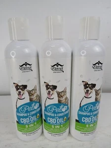 3 New Eternal Pets Shampoo & Conditioner 5 in 1. 8 oz. Super Concentrated - Picture 1 of 4