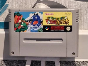 Super Nintendo Snes Super Mario World 2 Yoshis Island Spiel Modul Getestet - Bild 1 von 3
