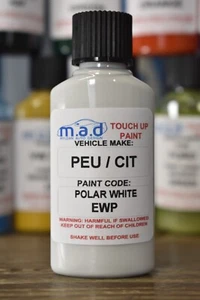 EWP Polar White Touch Up Paint For Citroen Nemo Berlingo Dispatch Repair Kit - Picture 1 of 2