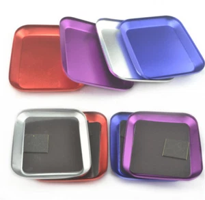 Magnetische Teile Tablett rot, blau, silber oder lila - BRANDNEU - Bild 1 von 8