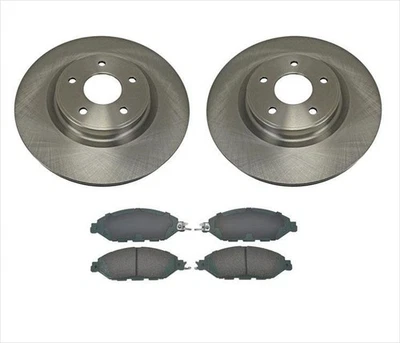 Se adapta a rotores de freno delanteros y pastillas de cerámica Nissan Pathfinder 2013-2020 Foto 1 de 4