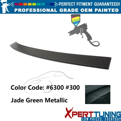 Fits 08-14 Benz C-Class W204 4Dr OE Style ABS Roof Spoiler Painted #6300 Green Foto 1 de 4