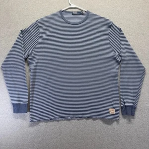 Camisa Polo Ralph Lauren Para Hombres 2XL Azul Rayas Tejido Waffle Polo Country - Imagen 1 de 12