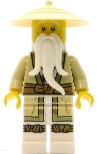 LEGO Ninjago Minifigura Wu Sensei - Núcleo (Genuino) Foto 1 de 1