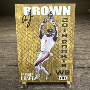 2019 SAGE HIT #34 A.J. Brown (Ole Miss Rebels) - Picture 1 of 2