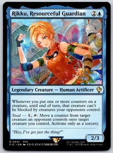 Rikku, Resourceful Guardian - Commander: FINAL FANTASY FIC - MTG - LP Magic - 41 - Imagen 1 de 2