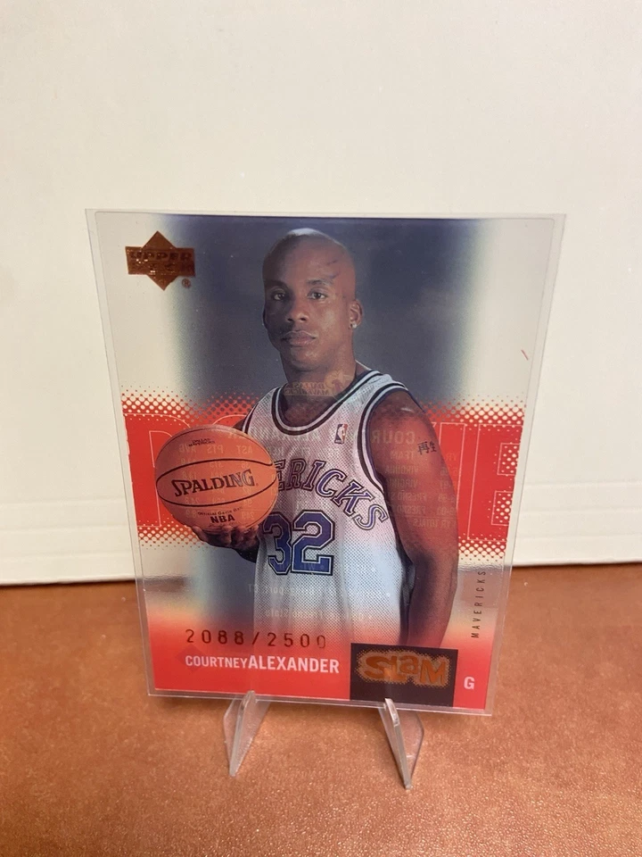 2000-01 Upper Deck Slam #63 Courtney Alexander 2088/2500 Dallas Mavericks - Image 1 of 2