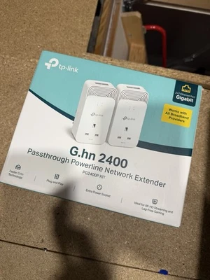 TP-LINK - PG2400P V1 Powerline Adapter Kit - Doppelpack  - Bild 1 von 4