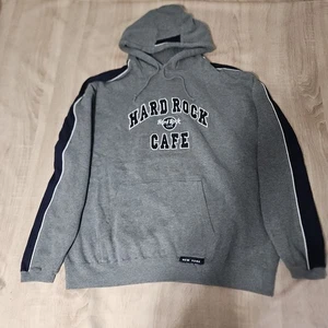 Hard Rock Cafe New York Herren Gr. Xxl grau Hoodie Sweatshirt bestickt - Bild 1 von 6