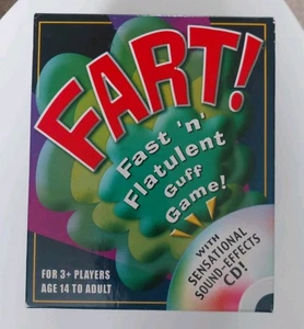 Cheatwell Games Fart! Fast and Flatulent Guff Game! with Sound Effects CD NIB. - Picture 1 of 21