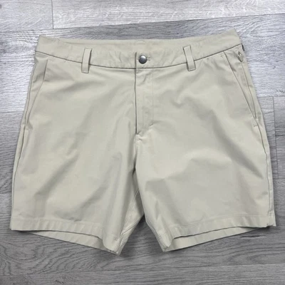 Lululemon Shorts Mens 34 KhakI Tan ABC Slim Fit 7” Commission Chino - Image 1 of 4