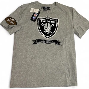 Nueva Camiseta Whit Tags Hombres PRO STANDARD NFL Las Vegas Raiders Pro Prep SJ Talla Med - Imagen 1 de 12