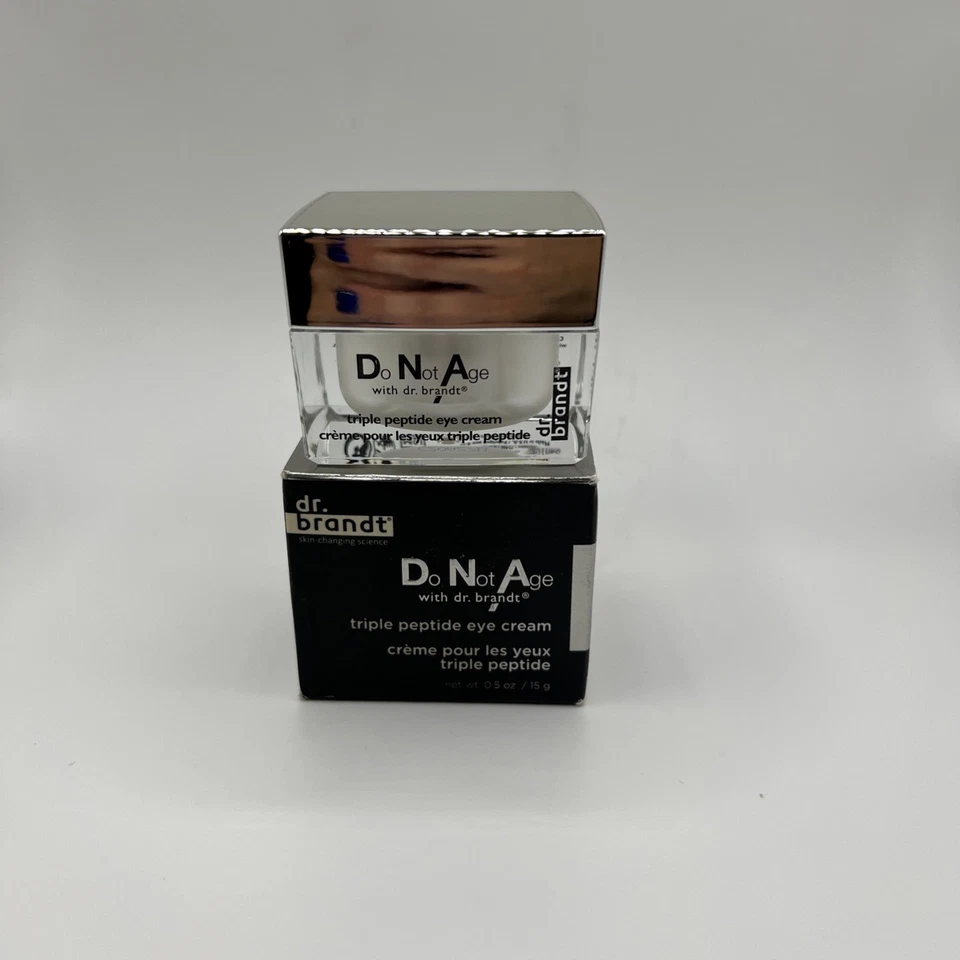 Dr. Brandt Do Not Age Triple Peptide Eye Cream 15ml / 0.5 fl oz - NEW - Image 1 of 1