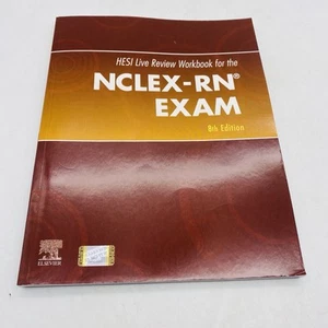 HESI Live Review Workbook for the NCLEX-RN Exam 8th Edition (2023 Paperback) - Picture 1 of 3