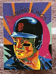 1995 Donruss Diamond Kings Matt Williams #DK-12 - Picture 1 of 2